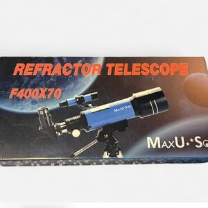 MaxUSee F40040M refractor telescope with a focal Length of 400mm